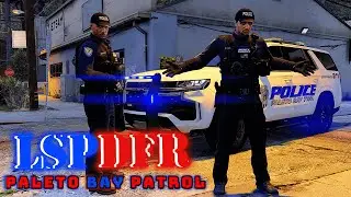 Грабитель банка получает мгновенную карму | Paleto Bay Patrol - GTA V LSPDFR