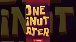 one minute later
