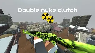 CRAZY last second double nuke clutch | Krunker