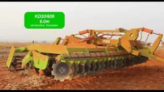High speed compact disc harrow - BOK.i - KD20-600