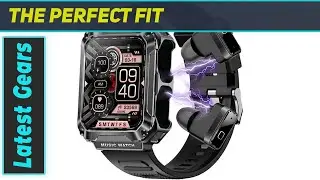 ATEVIX T93 Smart Watch with Earbuds Review - The Ultimate 3-in-1 Wearable!