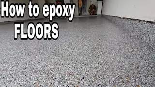 GARAGE AND PATIO FLOOR EPOXY INSTALLATION.| Gina in TEXAS