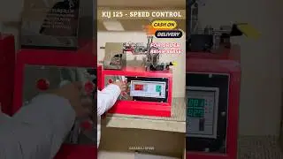 KIJ 125 Speed control semi automatic all type stator winding machine #shorts #electrician