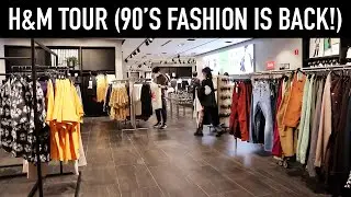 🇯🇵 H&M Tour 2023 (90s Fashion Is Back!) Tokyo Shibuya Japan (New Arrivals H&M) B-Roll Footage