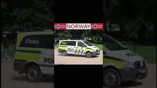 Police Cars In Different Countries 😱 #shorts
