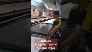 NGINTIP PROSES PRODUKSI PABRIK KAIN DI KOTA SOLO..😊😎