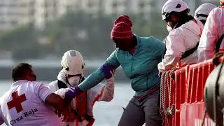 Dozens of migrants rescued off Canary Islands in Spain