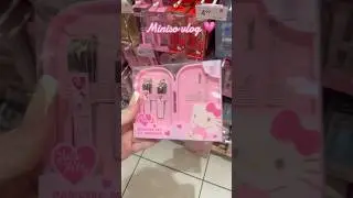#hyperfeminine #mymelody #hellokitty #kawaii #cuteshopping #miniso #sanrioaesthetic #cutecore