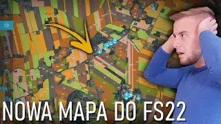 LIVE  🔴 OBCZAJAMY NOWĄ MAPĘ DO FS22 - Budowa Gospodarstwa 😍 WPADAJ NA LIVE!