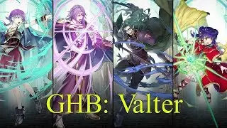Fire Emblem Heroes - Grand Hero Battle: Valter [Infernal] - Valter, Lyon, Myrrh & Lute [FEH GHB]