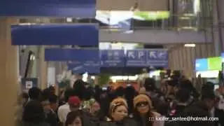 2011-11-07 : X Japan - In Bangkok @Suvarnabhumi Airport [HD]
