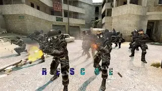 GM (Mission) Captain Price, Gaz, ODSTs, Sentry Black Ops and SAS vs Sentry Mideast Terrorists
