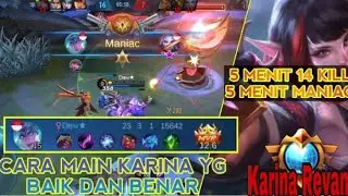 Meta KARINA HYPER ! BUILD TERSAKIT 2020 - Mobile Legends 2020
