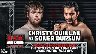 Christy Quinlan vs Soner Dursun (FREE MATCH)