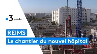 Reims : visite du chantier du nouvel hôpital