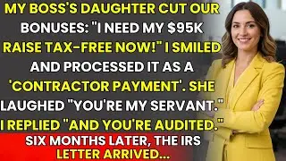 My Boss&rsquo;s Daughter Cut Our Bonuses &ldquo;I Need $95k Tax-Free&rdquo;&mdash;I Replied, &ldquo;And You&rsquo;re Audited&rdquo; The IRS...