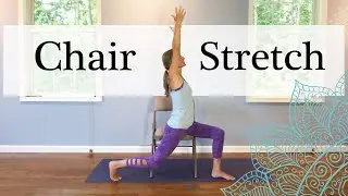 CHAIR YOGA FOR SENIORS - great for beginners or those with limited mobility