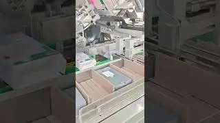 Automatic Electronic products box carton packing machine #machine #factory #automation #boxpacking