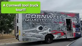 Cornwell Tools tool truck tour!!! And meet Gabe and Amanda Felix!!! This truck is stocked up!!!