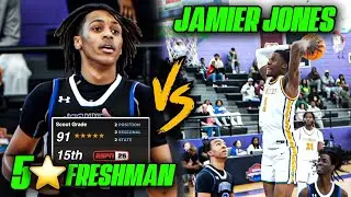 5-STAR Freshman vs Jamier Jones!! Holiday HoopsGiving Battle