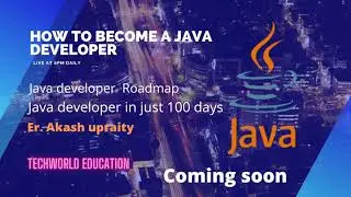 Java developer Roadmap | coming soon
