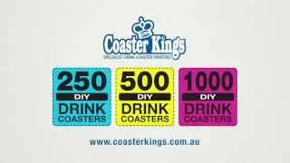 Coaster Kings DIY Drink Coasters