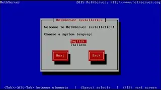 NethServer Interactive Install