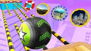GOING BALLS SPEEDRUN, PORTAL RUN, HARD LEVEL SECTIONS