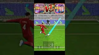 Efootball 2025 | Showtime Van Dijk Vs Bastoni Fake Penalty Kick Challenge ⚔️ | #shorts #efootball