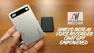 Обзор диктофона Umevo Note AI с функцией ChatGPT (стоит ли покупать?)