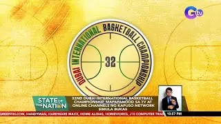 32nd Dubai International Basketball Championship, mapapanood sa TV at online channels ng... | SONA