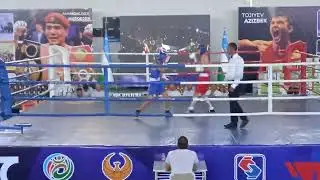 Uzbek young boxer { yosh bokschi } 46kg vazn toifasi
