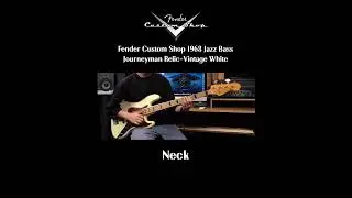 Fender Custom Shop 1968 Jazz Bass Journeyman Relic-Vintage White Demo
