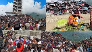 Dashain festival  in barpak gorkha बारपाक दशै  update  अषटमी  नवमी पुजा २०८१