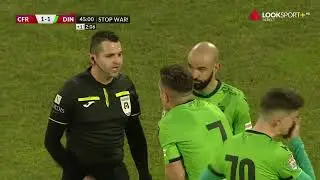 ROŞU la Dinamo. Steliano Filip a păţit-o din nou