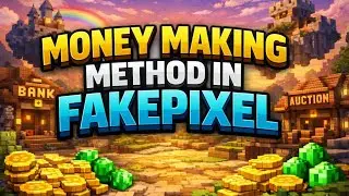 Money Making Method for Fakepixel Skyblock!!!#discord #hypixel #viral #money #coin 