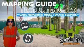 CARA GAMPANG CARI ID OBJECT DAN ID TEXTURE UNTUK MAPPING DI TEXTURE STUDIO - MAPPING GUIDE #3