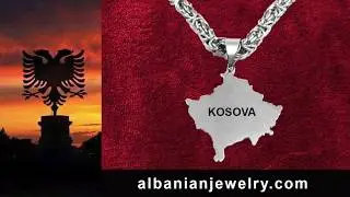 Albanischer adler kette silber