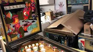 1970 Williams Pinball Straight Flush Gameplay Comet LED Upgrade