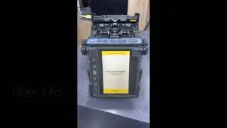 Fujikura 70s Optical fiber cable joint machine #Fujikura