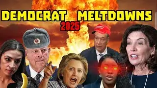 Democrat MELTDOWNS 4 Alex Padilla | Kathy Hochul | Hillary Clinton | Al Gore | Jasmine Crockett |AOC
