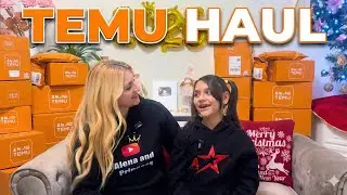 &Tau;&Epsilon;&Rho;&Alpha;&Sigma;&Tau;&Iota;&Omicron; TEMU SHOPPING HAUL ‼️ Alena and Princess #andriana #temu #shopping #shoppinghaul #alena 