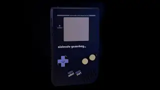 making a gameboy in blender time lapse + first video yay