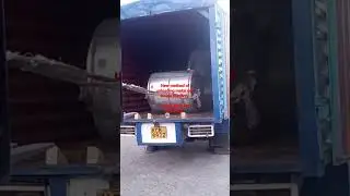 NEW METHOD OF UNLOADING METAL COIL FROM THE LORRY