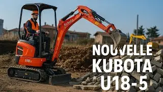 Kubota U18-5 : Petite taille, grands résultats !