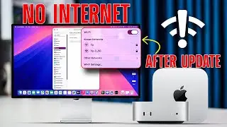 Как исправить проблему отсутствия интернета после обновления macOS? Быстрое решение проблем с сет...