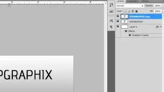 Adobe Photoshop Tutorial : How to make Text Reflection