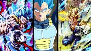 Usando a triple Gogeta blue 