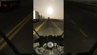 Wheelie on heavy bike
