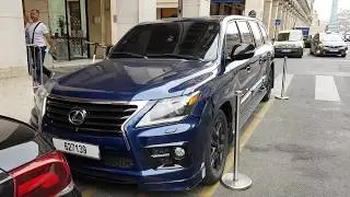 exclusive LExus LX 570 supercharger limousine in Paris France